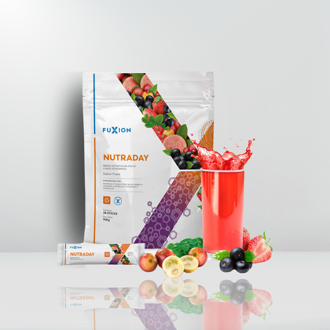 Nutraday - Para prevenir la Anemia Sabor a Fresa